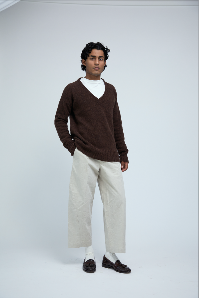01 Trouser in Sand